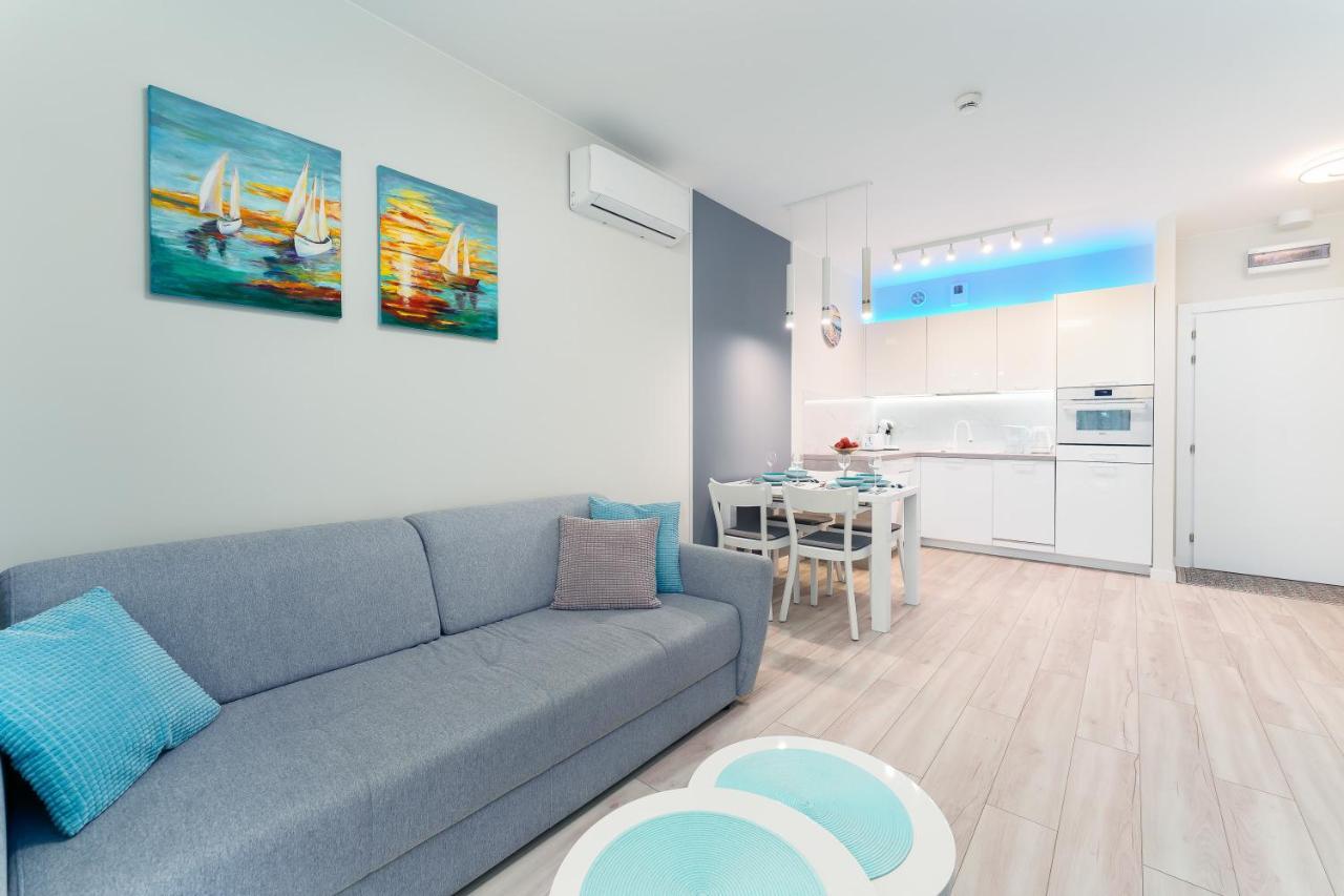 Apartament Z Widokiem Na Morze - Blekitna Perla By Perlowa Przystan Rent Sianozety Bagian luar foto