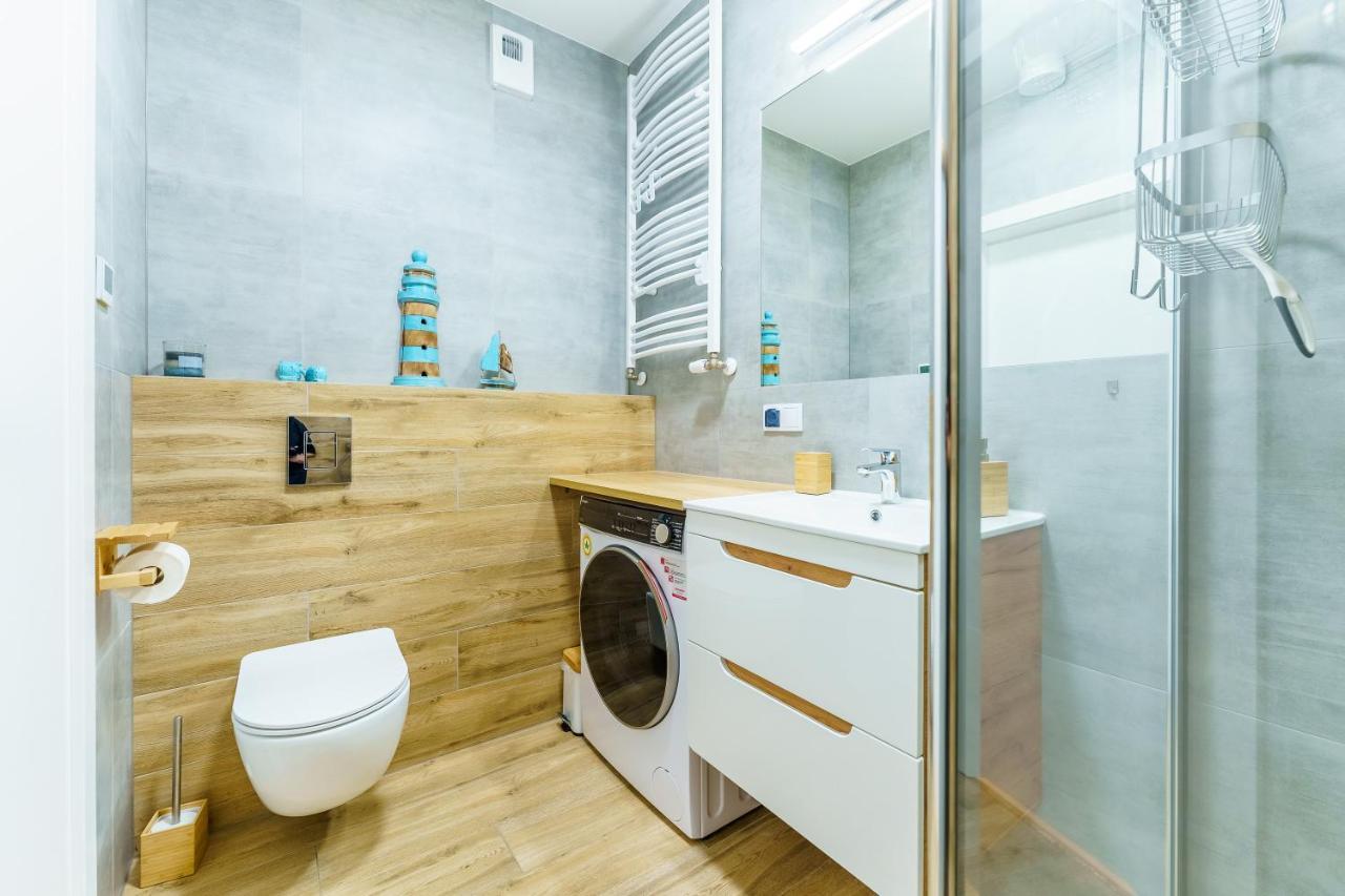 Apartament Z Widokiem Na Morze - Blekitna Perla By Perlowa Przystan Rent Sianozety Bagian luar foto