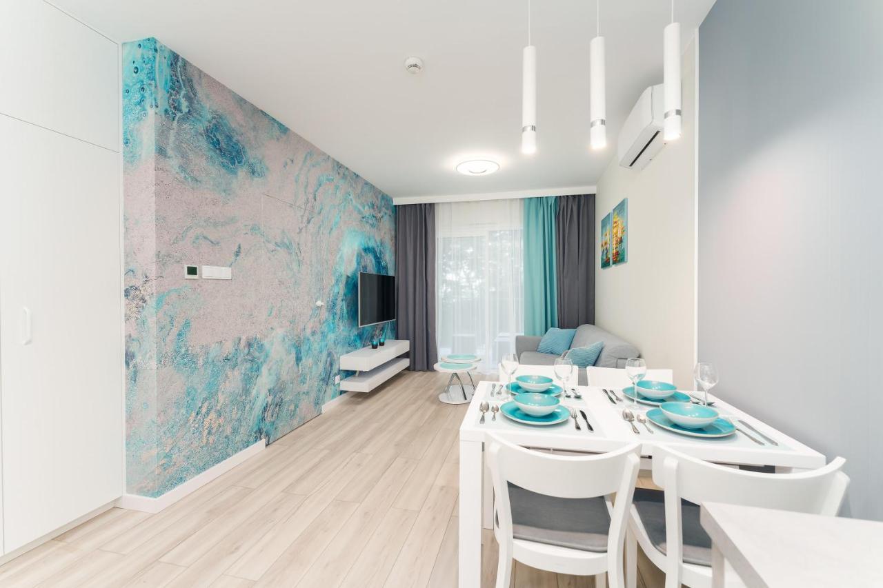 Apartament Z Widokiem Na Morze - Blekitna Perla By Perlowa Przystan Rent Sianozety Bagian luar foto