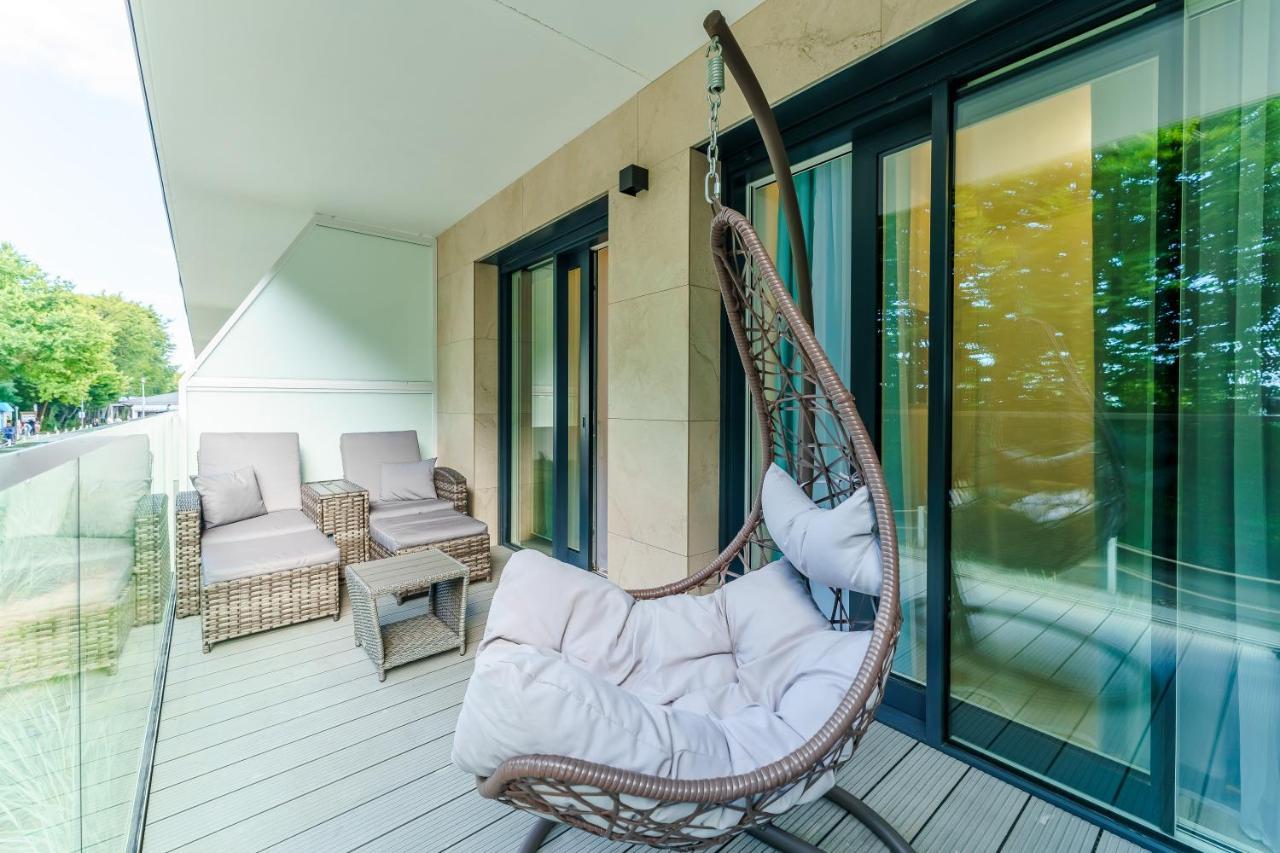 Apartament Z Widokiem Na Morze - Blekitna Perla By Perlowa Przystan Rent Sianozety Bagian luar foto