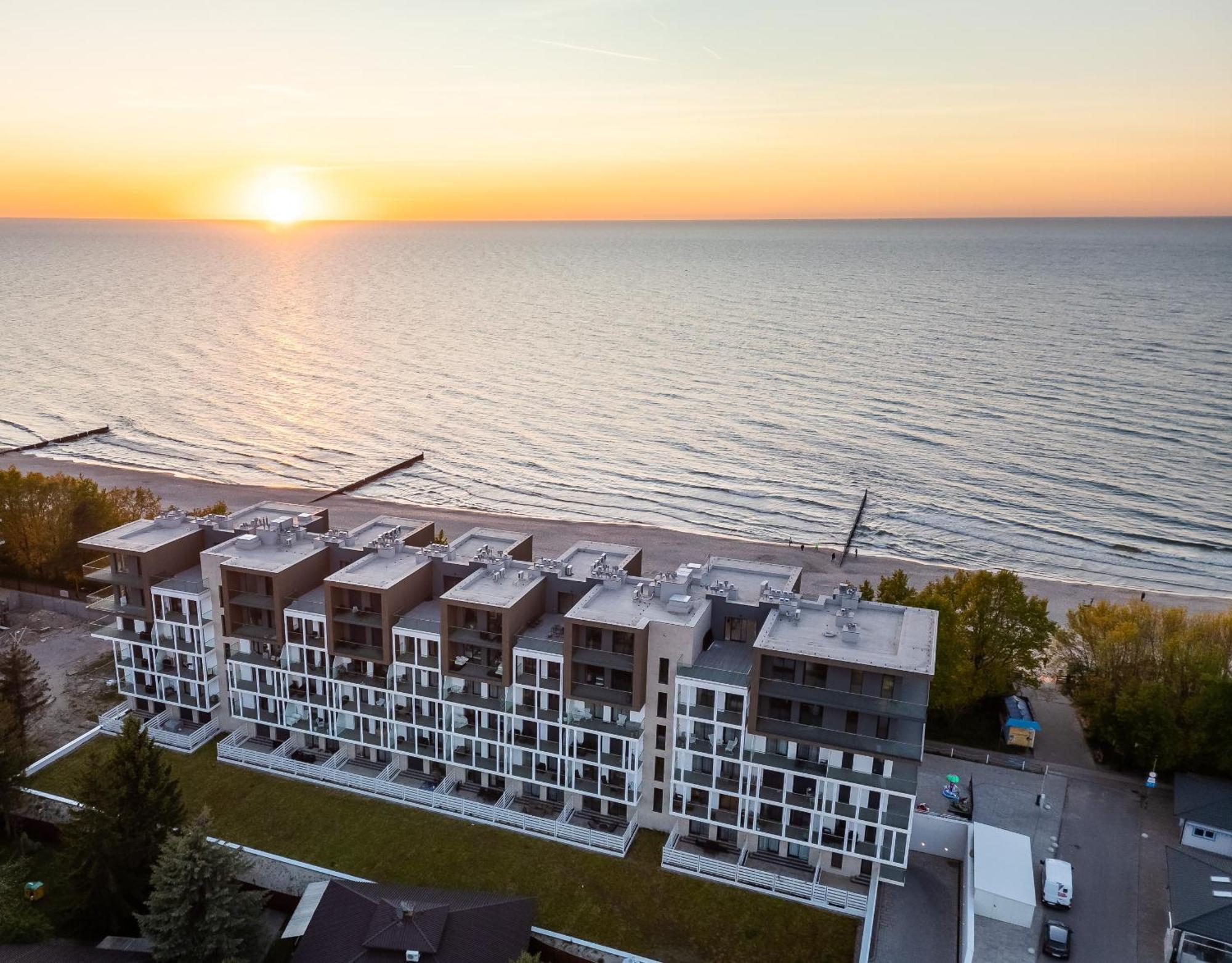 Apartament Z Widokiem Na Morze - Blekitna Perla By Perlowa Przystan Rent Sianozety Bagian luar foto