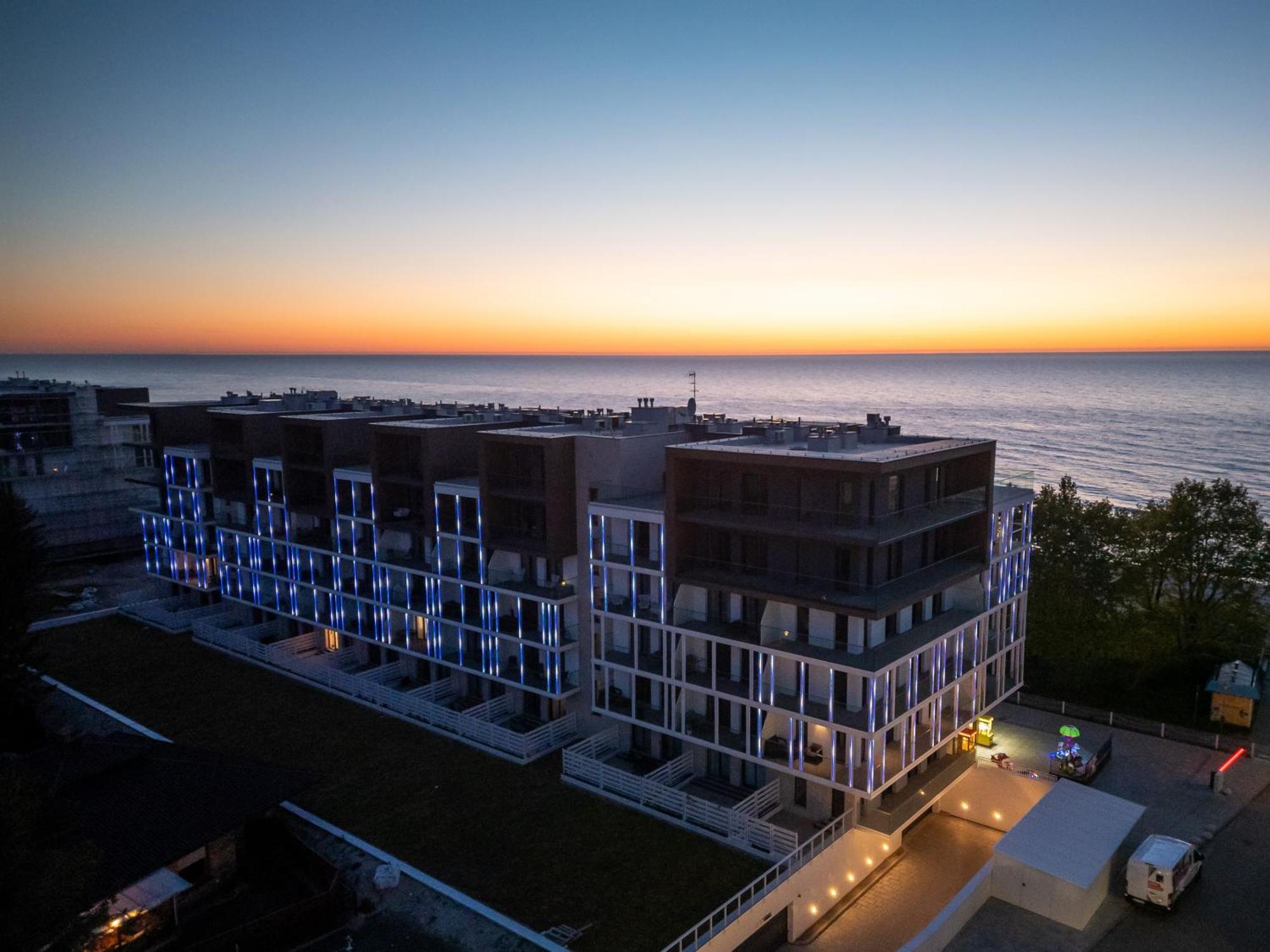 Apartament Z Widokiem Na Morze - Blekitna Perla By Perlowa Przystan Rent Sianozety Bagian luar foto
